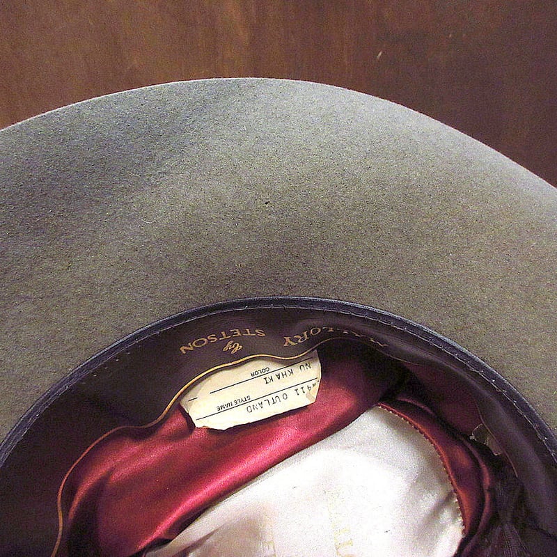 ビンテージ○MALLORY BY STETSONフェルトウエスタンハットsize 7