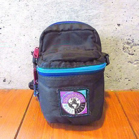 ビンテージ90’s●Samsonite WORLD SPORTショルダーバッグ●250127b5-bag-shd ミニポーチアウトドアファニーパック1980's