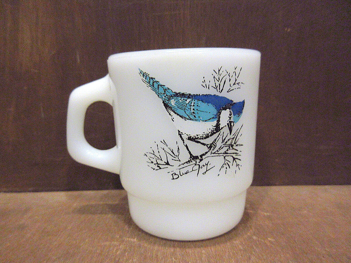 Fire Kingソングバードチカディー&ブルージェイスタッキングマグ