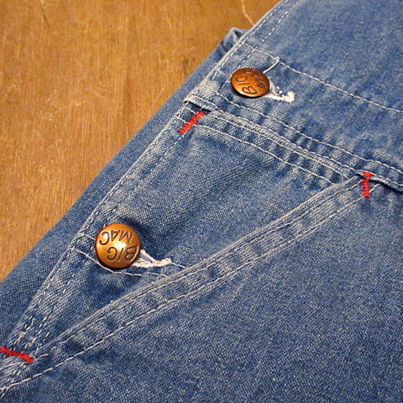 大*準様 60s BIG MAC オーバーオール デニム ビンテージ 大*準様 60s