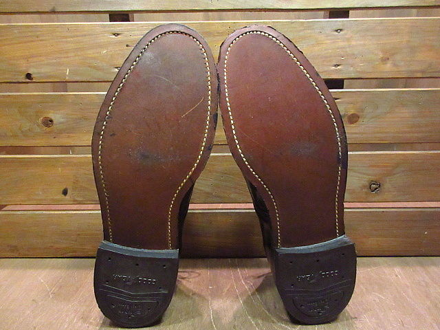 ビンテージ80's○DEADSTOCK U.S.NAVYサービスシューズ8R○200705n1