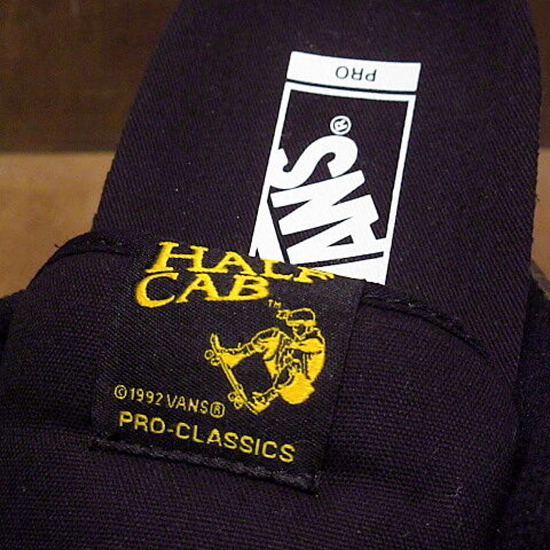 新品未使用 VANS HALF CAB PRO Surplus Black/Military