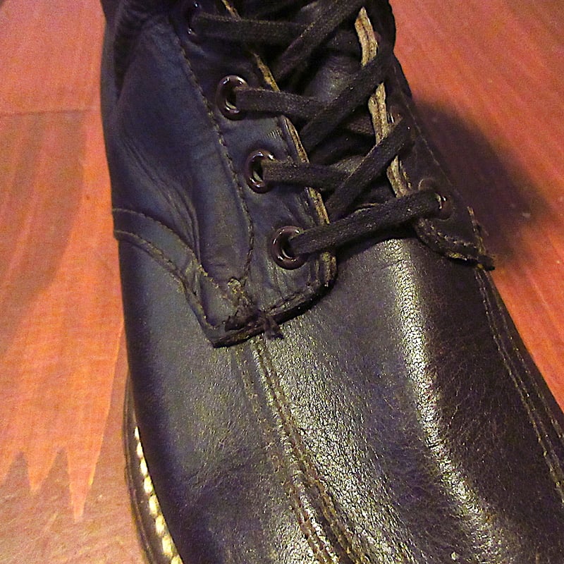 ビンテージ40's50's○DEADSTOCK Chippewaロガーブーツ焦げ茶○25081