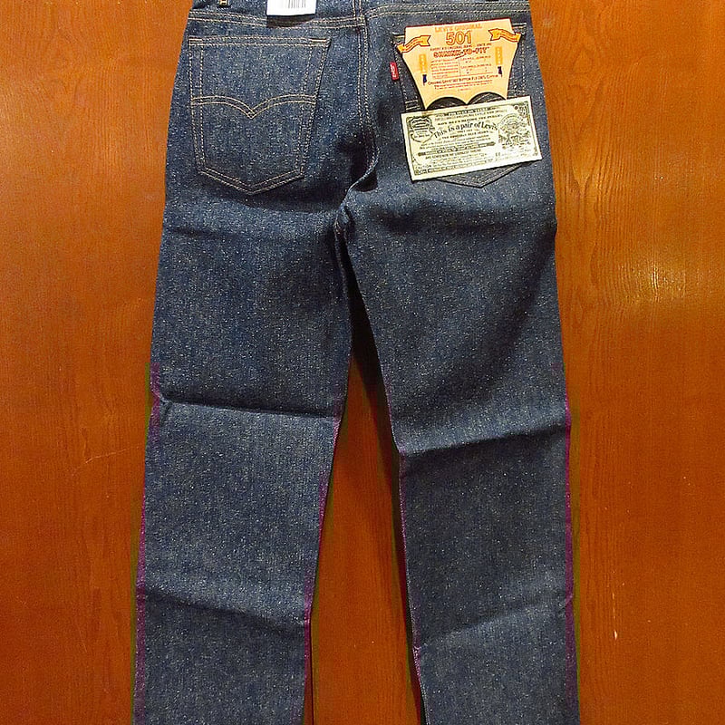 ビンテージ80's○DEADSTOCK Levi's 701表記W28 L29○240228i ビンテージ80's○DEADSTOCK Levi's 701表記W28 L29○240228i