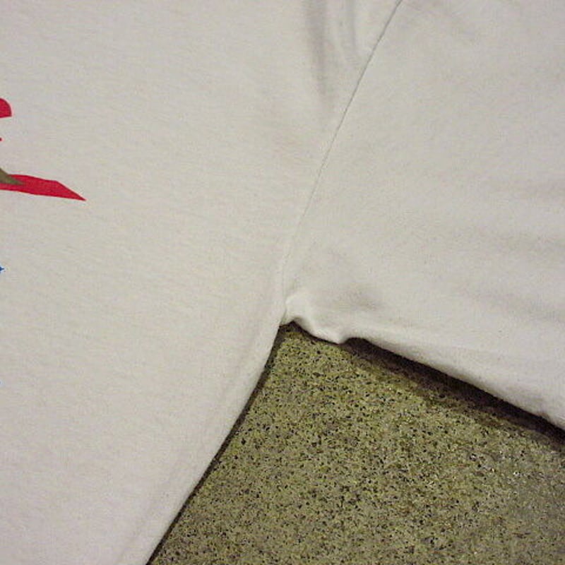 ビンテージ90's○Winston Eagle 1992 レーシングポケットTシャツ白 Siz