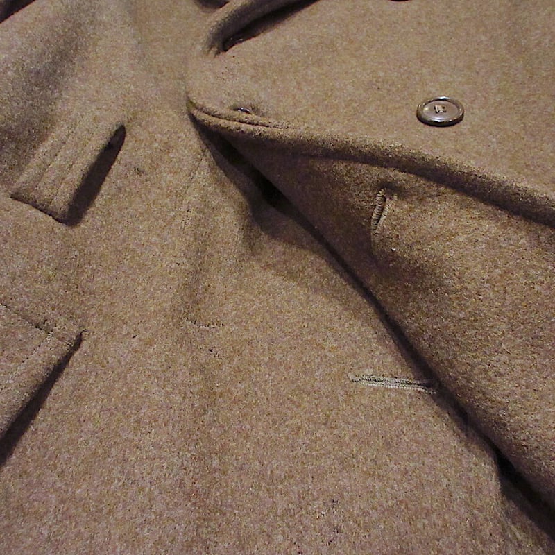 ビンテージ40's○U.S.ARMYショールカラーウールマッキーノコート