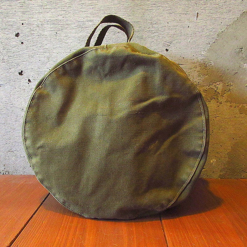 ビンテージ40's○USAFヘルメットバッグ○240705k4-bag-hnd 1940sエア