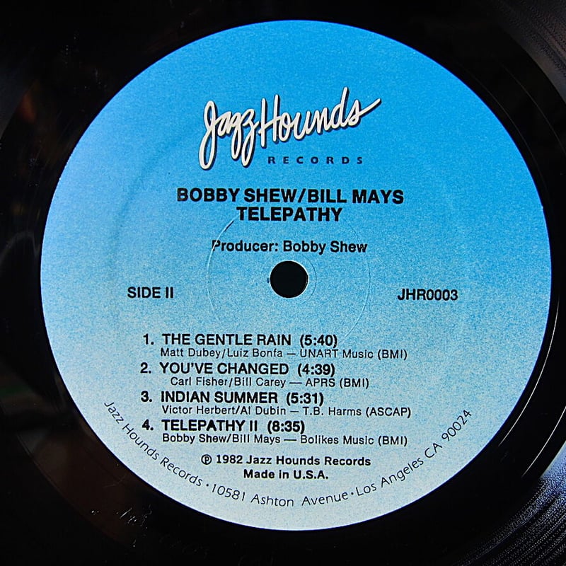 Jayme marques LP レコード RCA JACKIE & ROY / Star Sounds (LP) / Concord Jazz | WAXPEND RECORDS