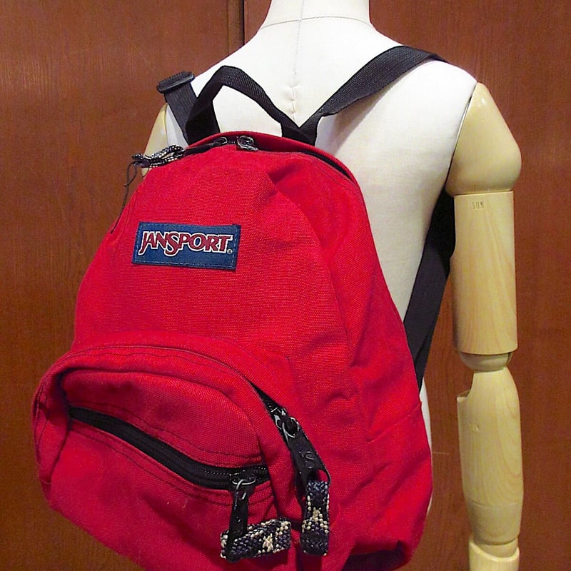 JANSPORTキッズナイロンバックパック赤○230120r3-bag-bpかばん