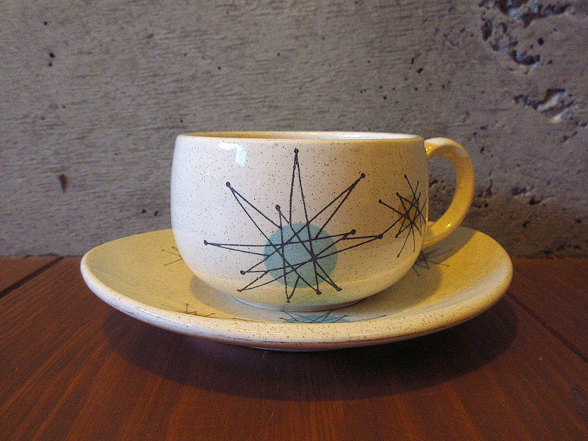 Franciscan 50’s vintage スターバースト　食器セット 5点 original
