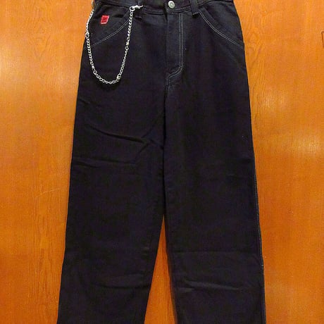 2000’s●DEADSTOCK JNCOウォレットチェーン付きブラックデニムsize 14●230408k4-m-pnt-jns-w28 YK2メンズデッドストック古着