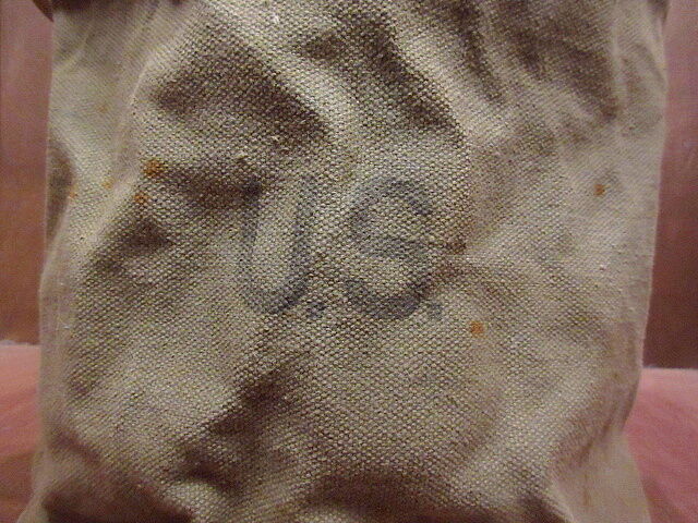 ビンテージ40's○USミリタリーコットンキャンバスバケツ○201028n7-bag