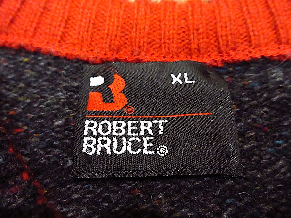 ビンテージ80's ROBERT BRUCEウールセーターsize XL 231013p2