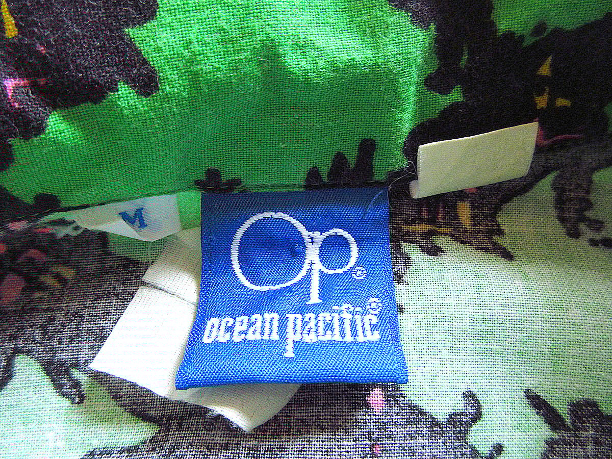 1980'sヴィンテージOceanpacificオーシャンパシフィック総柄シャツ 1980'sヴィンテージOceanpacificオーシャンパシフィック総柄