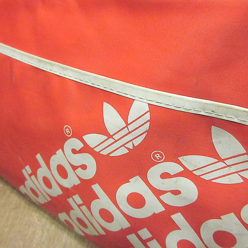 ビンテージ80's○adidasショルダーバッグ赤○250325j5-bag-bstn古着19