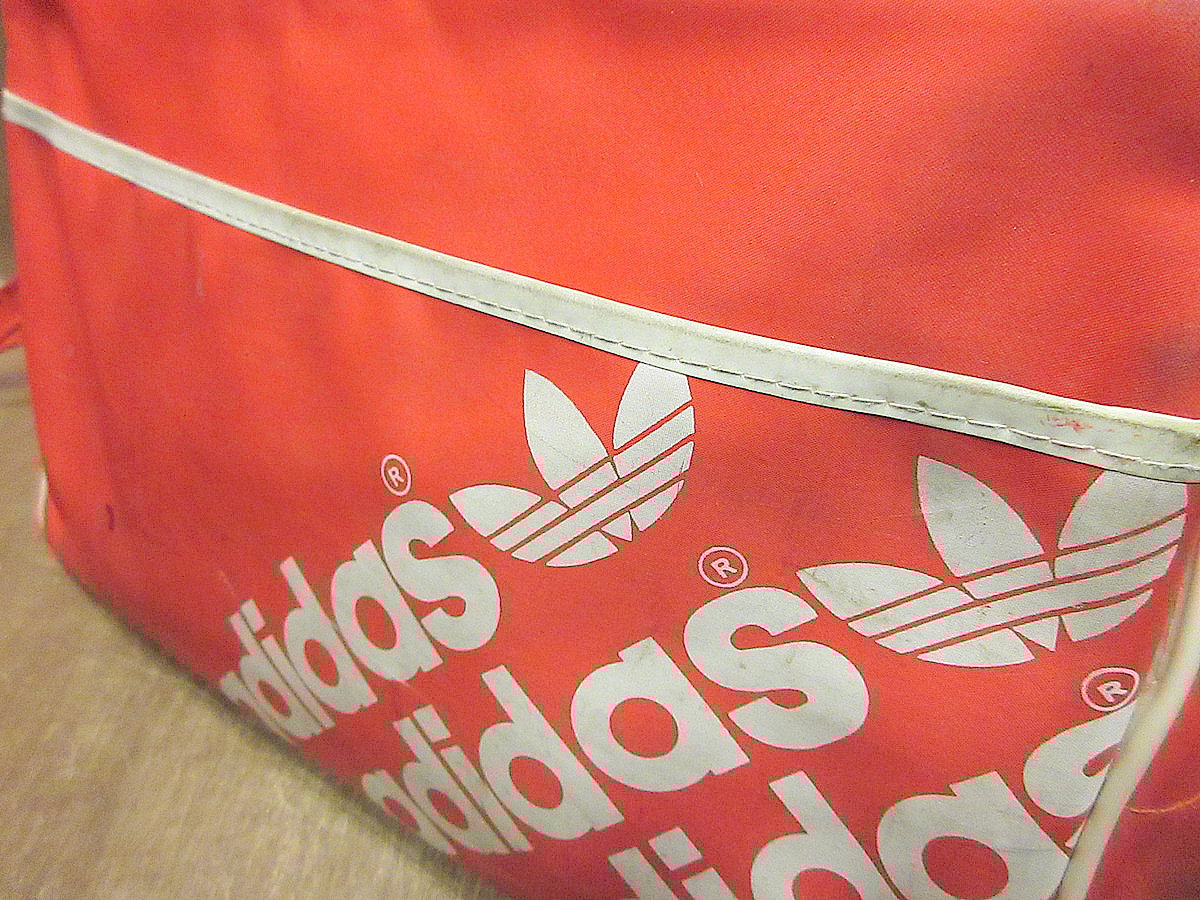 ビンテージ80's○adidasショルダーバッグ赤○250325j5-bag-bstn古着19