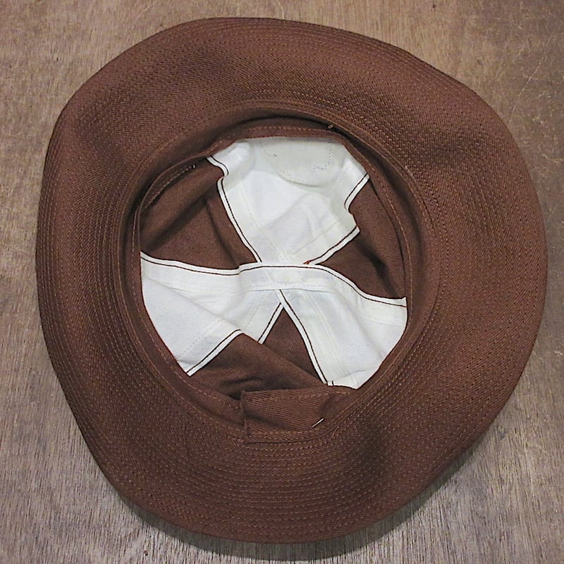 ビンテージ60's○DEADSTOCKレディースガールスカウトサファリハット