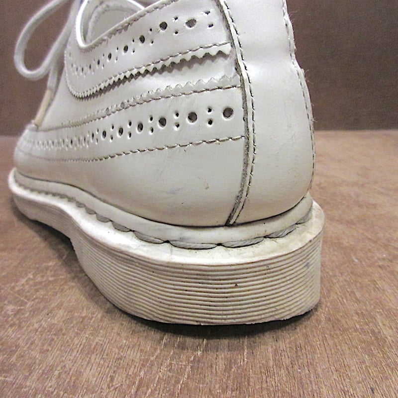 Dr.Martens○ウイングチップ5ホールシューズ白size UK 7○251016z4-m
