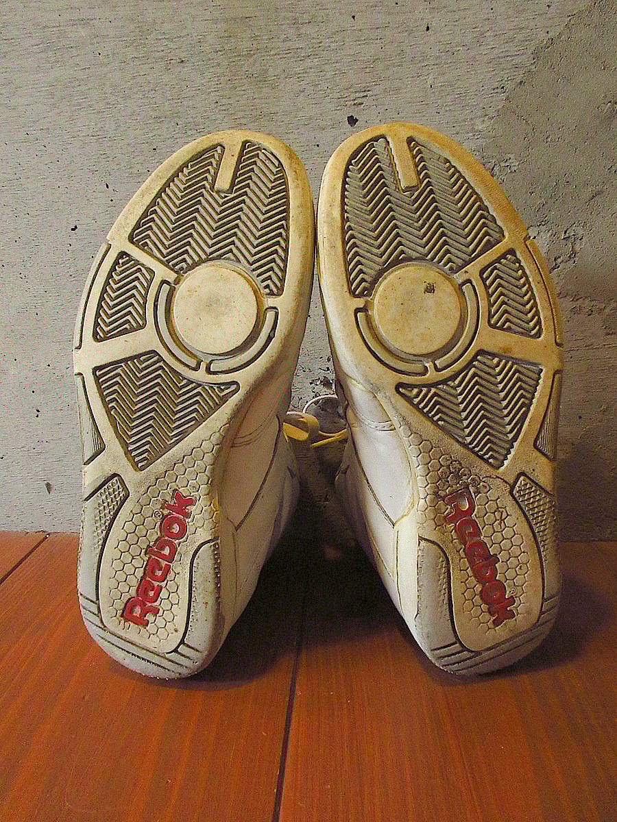 ビンテージ90's○Reebokハイカットスニーカー白size US 8 ビンテージ90's○Reebokハイカットスニーカー白size US 8