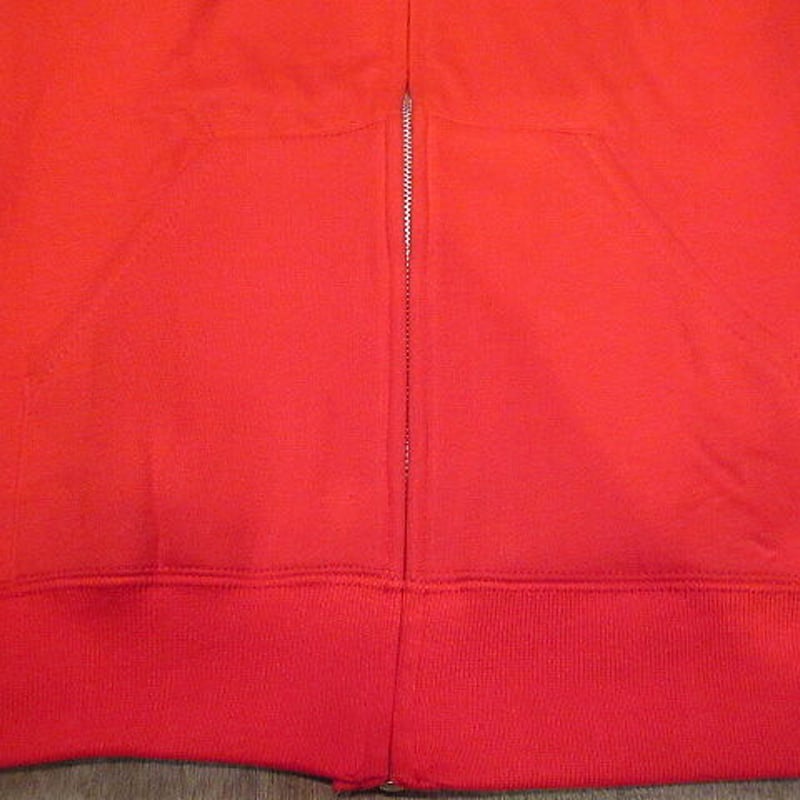 ビンテージ70's80's○DEADSTOCK裏サーマルジップアップスウェット