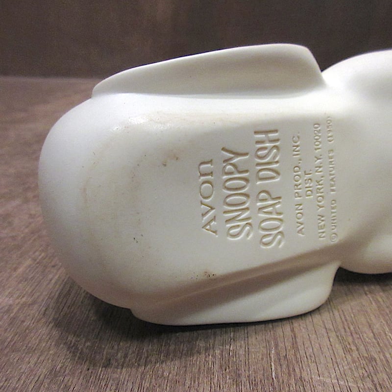 ビンテージ60's○AVON SNOOPYソフビソープディッシュ○260320z1-otclc