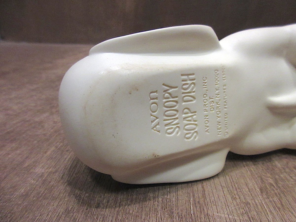 ビンテージ60's○AVON SNOOPYソフビソープディッシュ○260320z1-otclc