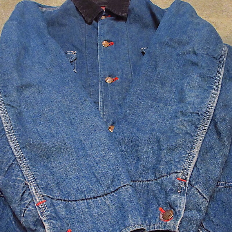 ビンテージ60's○Penneys BIG MAC 裏地ブランケットデニムカバーオール
