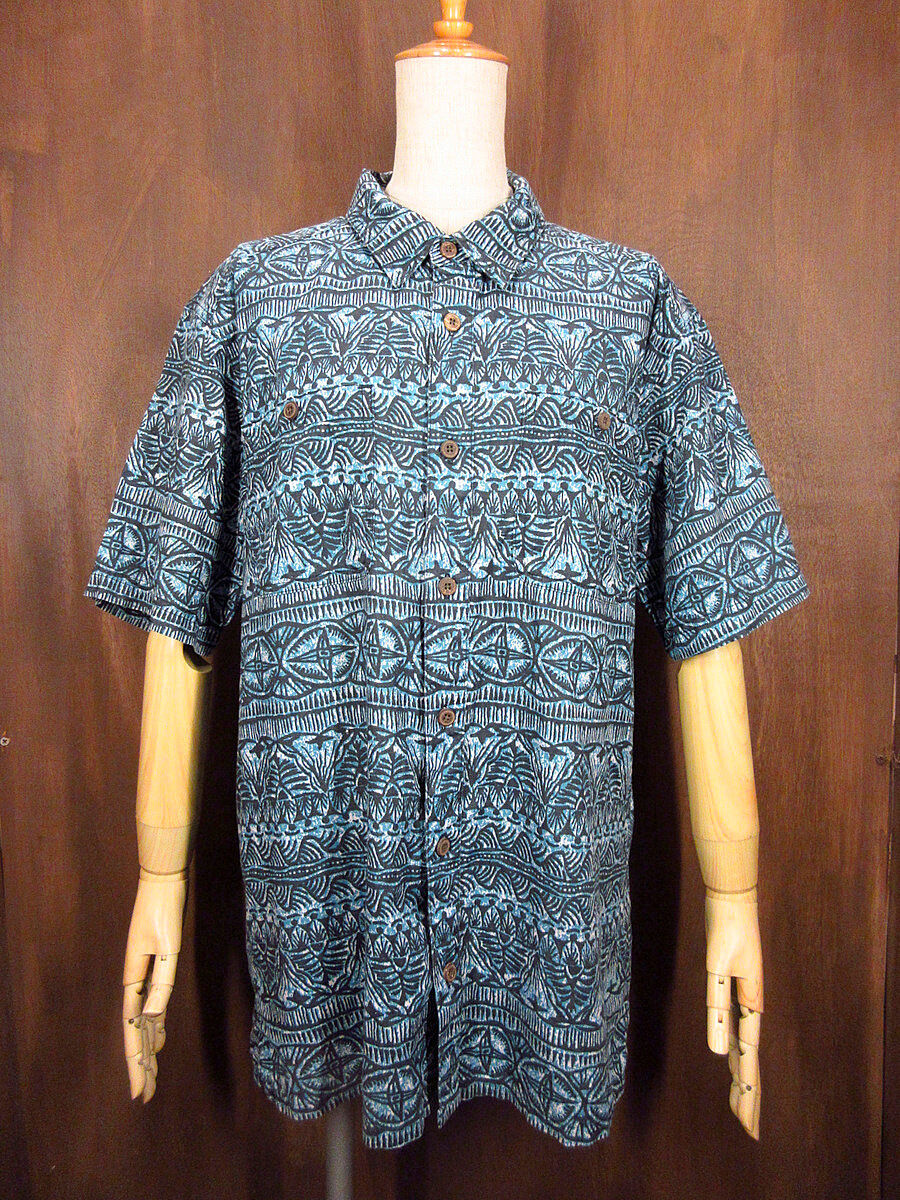 Patagonia 総柄半袖バックステップシャツ M○210707j2-m-sssh-ot 1