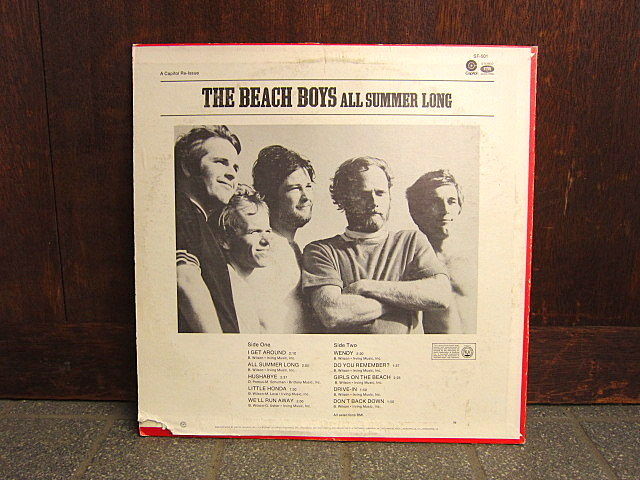 THE BEACH BOYS○ALL SUMMER LONG Capitol SF-501○2