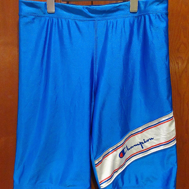 ビンテージ80's90's○Championナイロンハーフパンツ青表記XL ビンテージ80's90's○Championナイロンハーフパンツ青表記XL