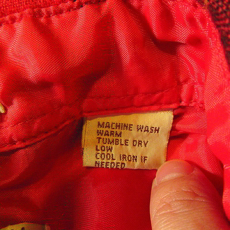 ビンテージ80's○SAUGATUCKチェックネルシャツ赤×黒×黄色size M