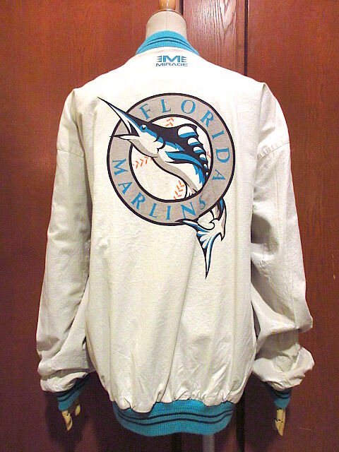 ビンテージ90's○DEADSTOCK MIRAGE MLB FLORIDA MARLINSリ