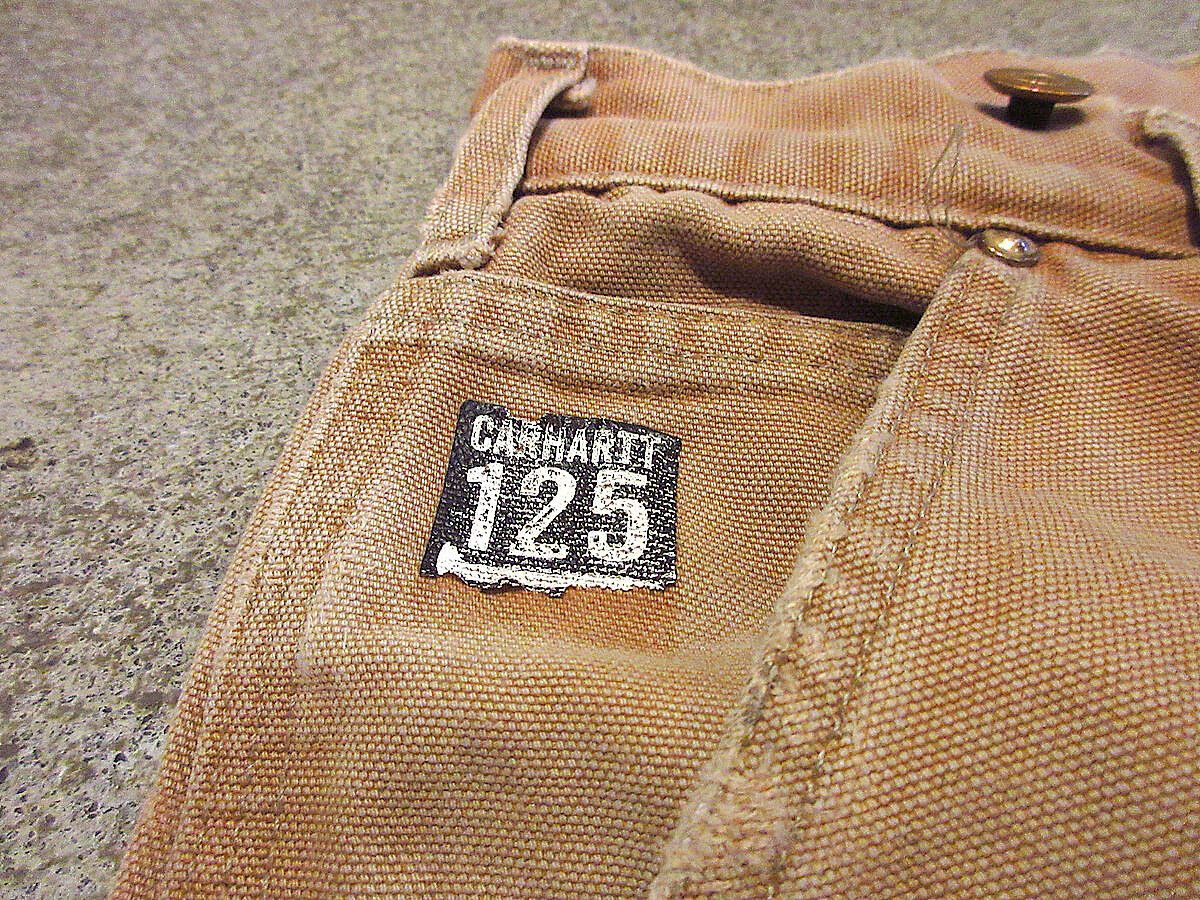 MADE IN U.S.A. Carhartt 125周年サスペンダーボタン付き