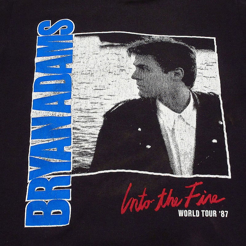 BRYAN　ADAMS　2017 GETUP！ブライアンアダムス　ツアーTシャツ BRYAN ADAMS 2017 GETUP！ブライアンアダムス ツアーTシャツ