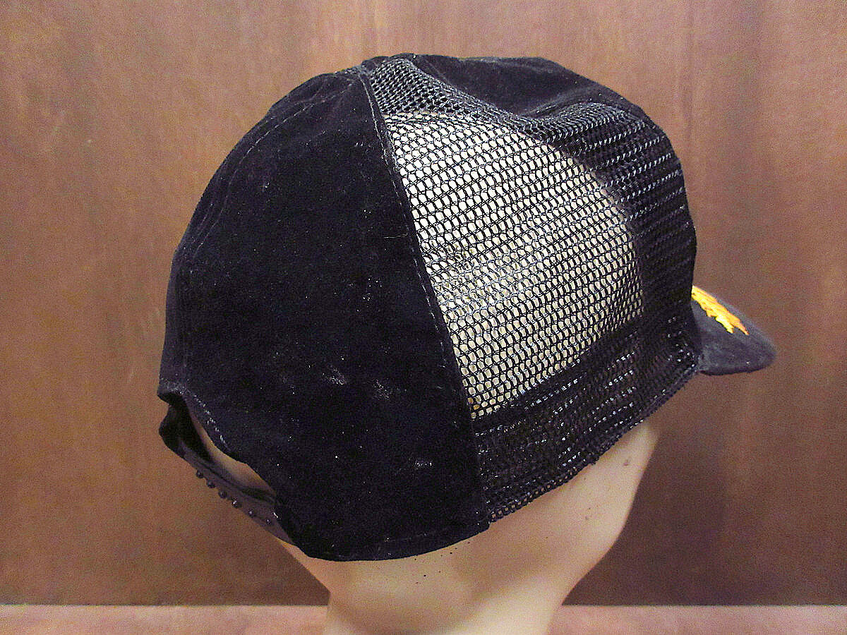 ideaswam ベロアメッシュキャップ 黒 ideaswam ベロアメッシュキャップ 黒 HEADWEAR – IDEASWAM