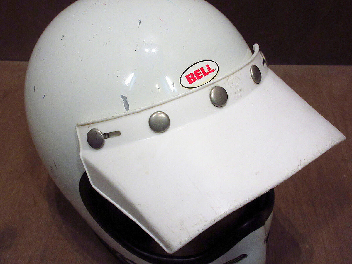 ビンテージ80's○BELL MOTO3 オフロードヘルメット白 7 1/4 ビンテージ80's○BELL MOTO3 オフロードヘルメット白 7 1/4