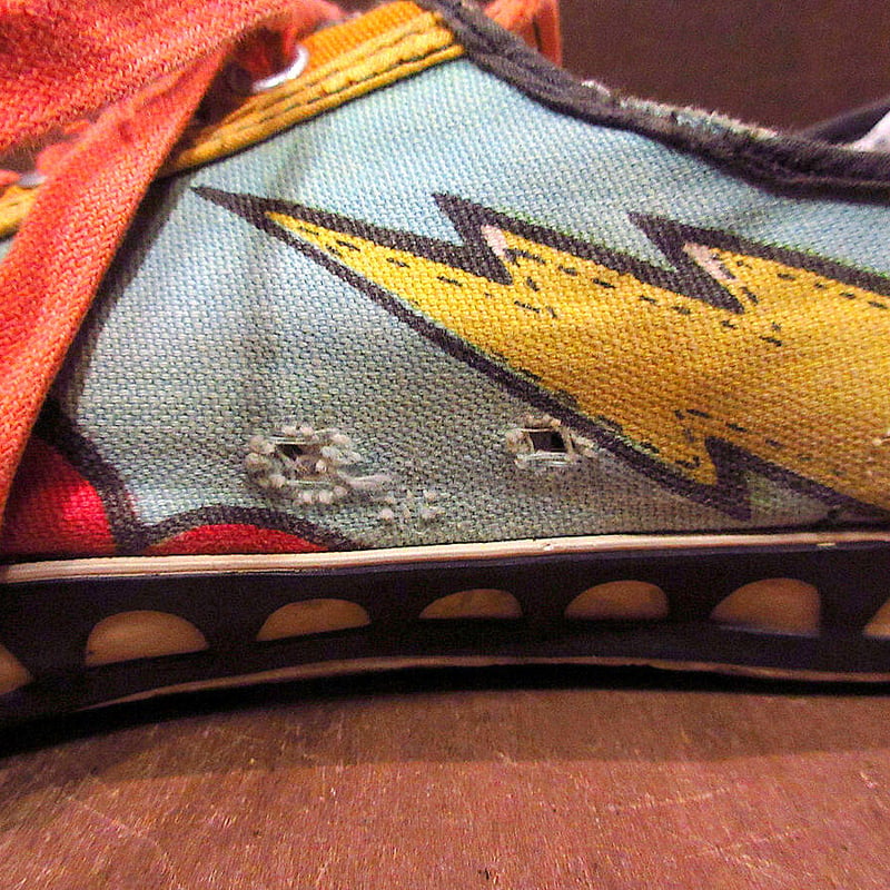 ビンテージ70's○Peter Max by Randyキャンバススニーカーsize 9○23