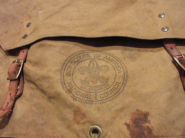 ビンテージ~60's○BOY SCOUT OF AMERICAキャンバスバックパック
