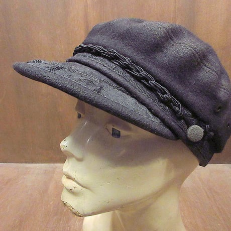 グレー　伝統的ギリシャフィッシャーキャップ　ウール グレー 伝統的ギリシャフィッシャーキャップ ウール