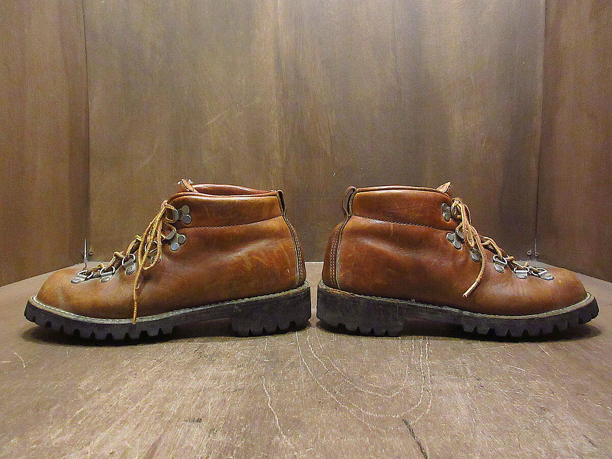 【美品】 Danner マウンテントレイルブーツ レースアップ サイズ5 1/2 ビンテージ○Dannerマウンテントレイル茶6B○211031i2-m-bt-24cm ダナー