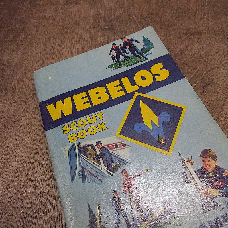 ビンテージ60's○WEBELOSスカウトブック○240319j6-otclct
