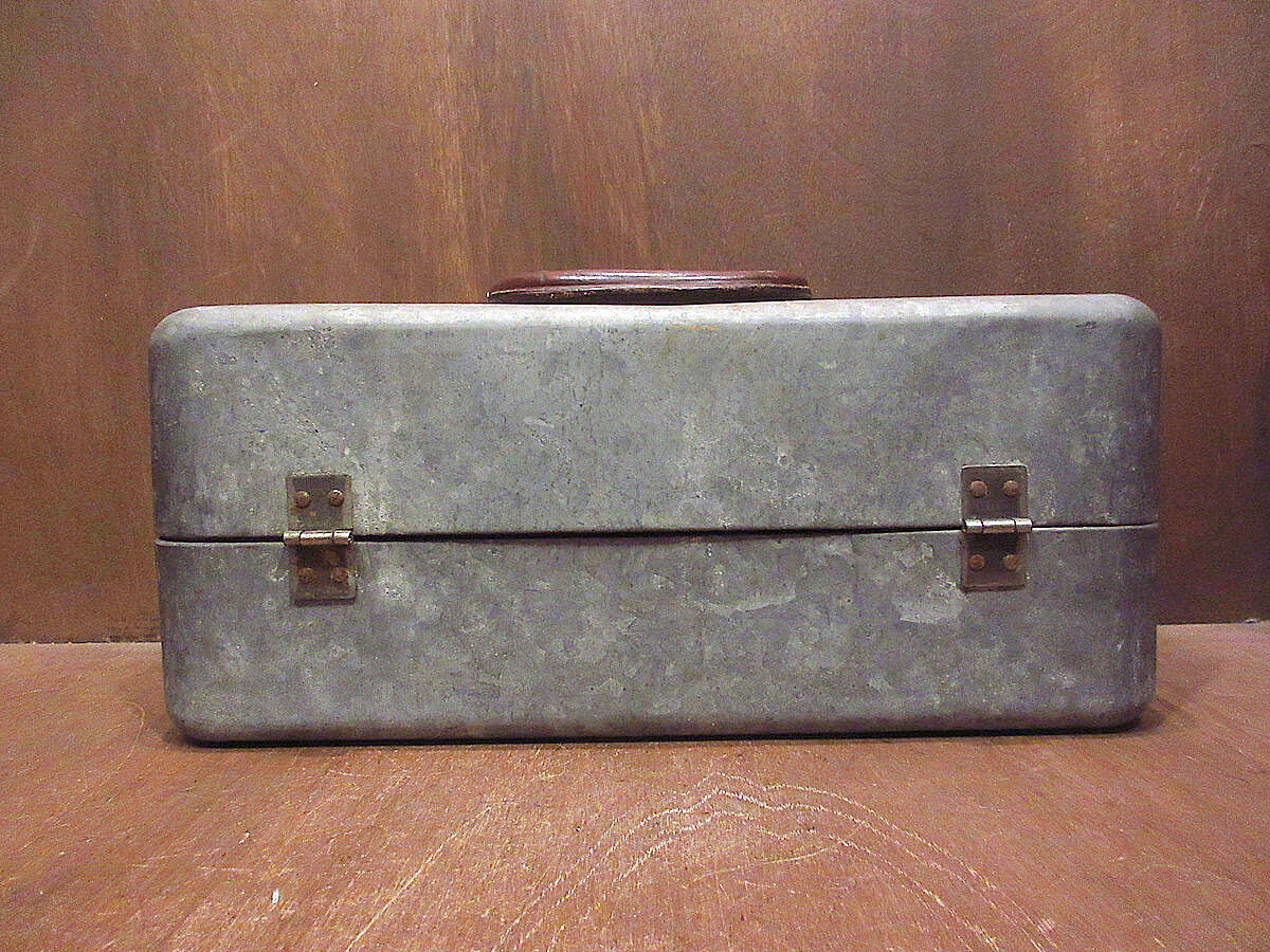 ビンテージ40's50's○My Buddyメタルタックルボックス○220709s3-otde