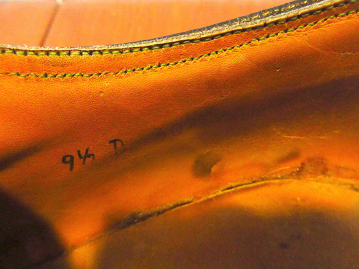 B*l様 【ビンテージ70's】FLORSHEIM コードバン 7 E 緑窓・緑 ビンテージ70's】FLORSHEIM コードバン 7 E 緑窓・緑ステッチ