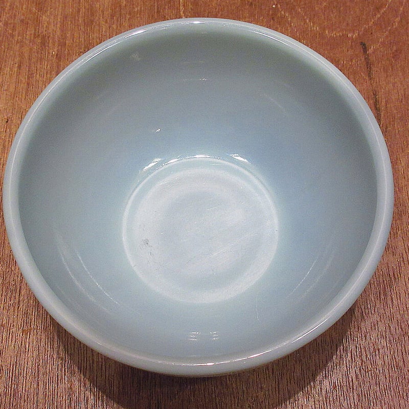 ファイヤーキング ターコイズ アイボリー アメリカ ヴィンテージ Fire-King(ファイヤーキング) Dハンドル