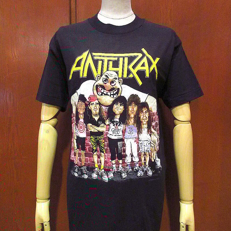 80’s Unoffcial? ANTHRAX T シャツ Amazon.com: Anthrax Music U4EAAAHH Mens Short Sleeve T Shirt