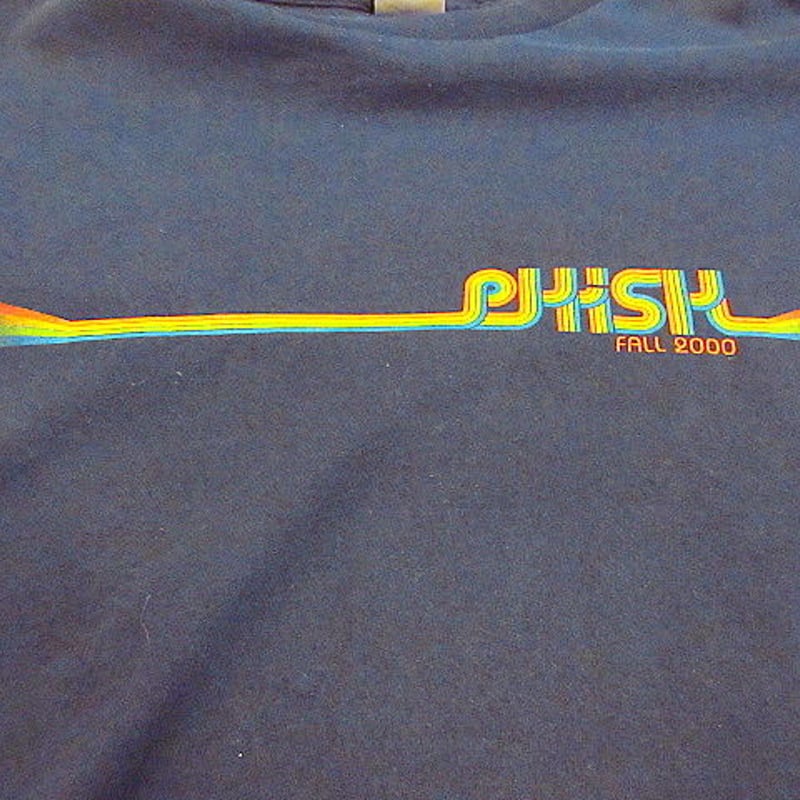 2000's○PHISH 2000年 Fall Tour Tシャツ紺size XL○20072