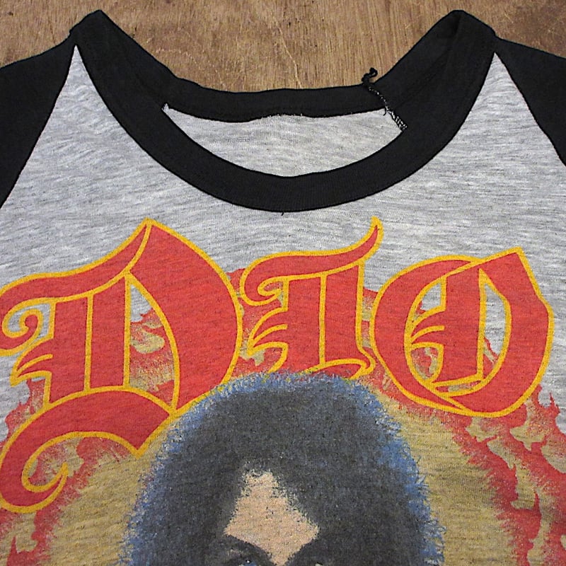 ビンテージ80's○DIO Sacred Heart 1985年ツアーラグランTシャツ