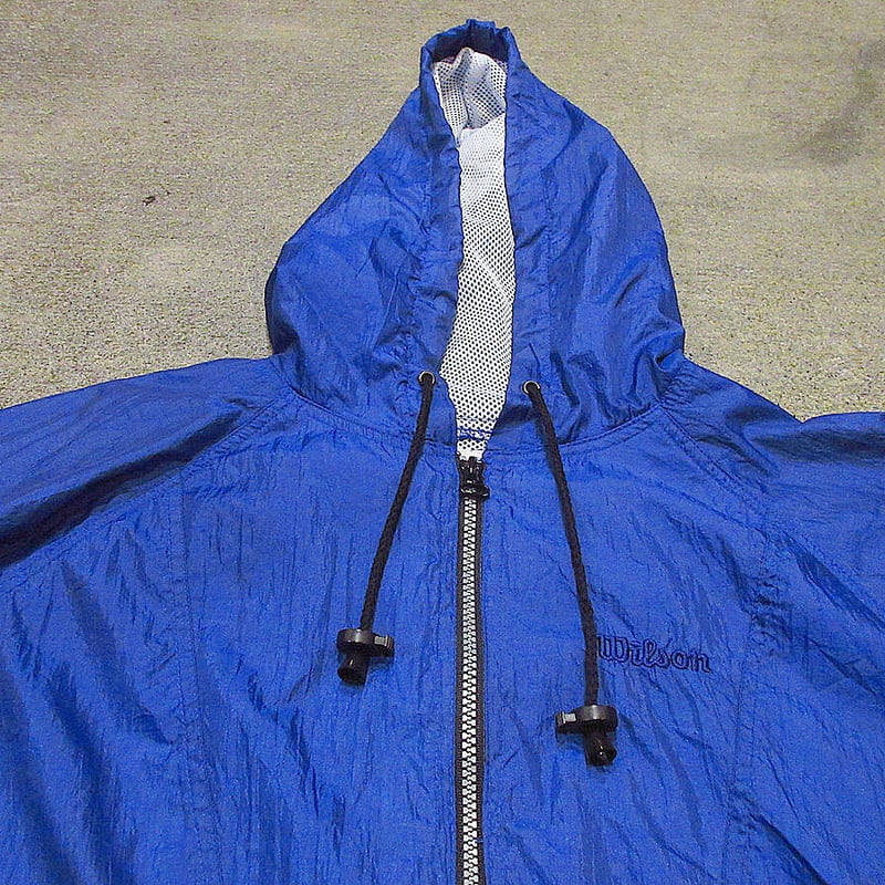 ビンテージ90s○Wilsonナイロンアノラックパーカsize L