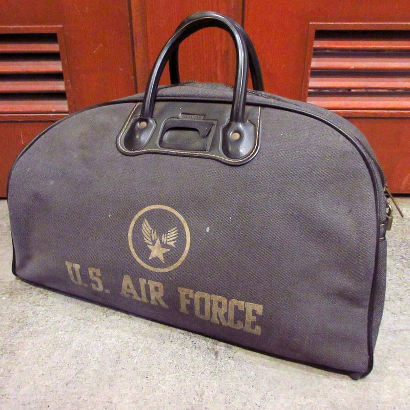 ビンテージ50's○U.S. AIR FORCEボストンバッグ○220424k4-bag-hn