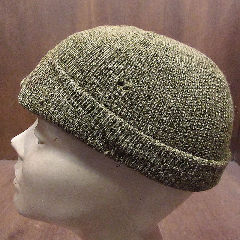 30s ビンテージ ミリタリー キャップ ステンシル ウール　米軍 軍物 帽子 30s ビンテージ ミリタリー キャップ ステンシル ウール 米軍 軍